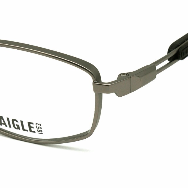 大きいサイズ メガネ AG-1150 col.1 56mm エーグル AIGLE 可動式