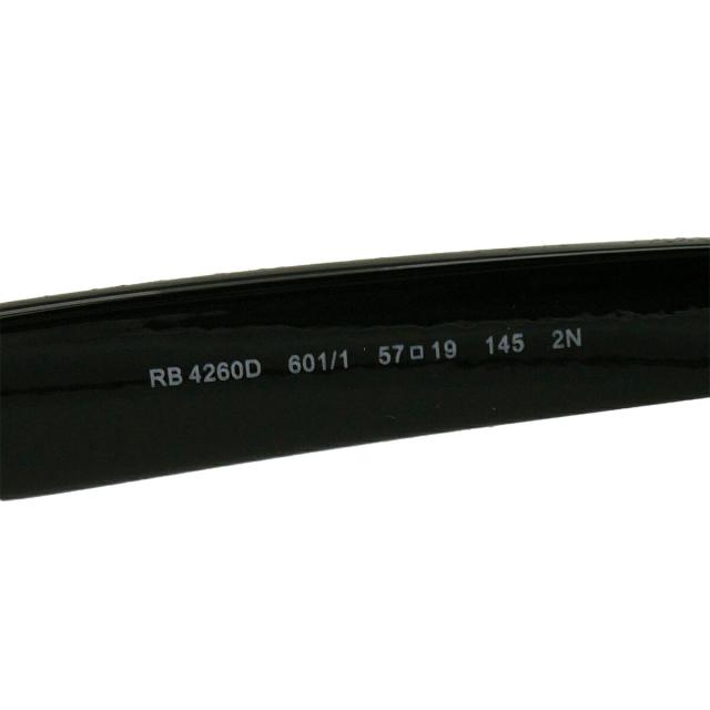 レイバン 大きいサイズ サングラス RB4260D col.601/1 57mm Ray-Ban アジア限定モデル アジアンフィット UVカット