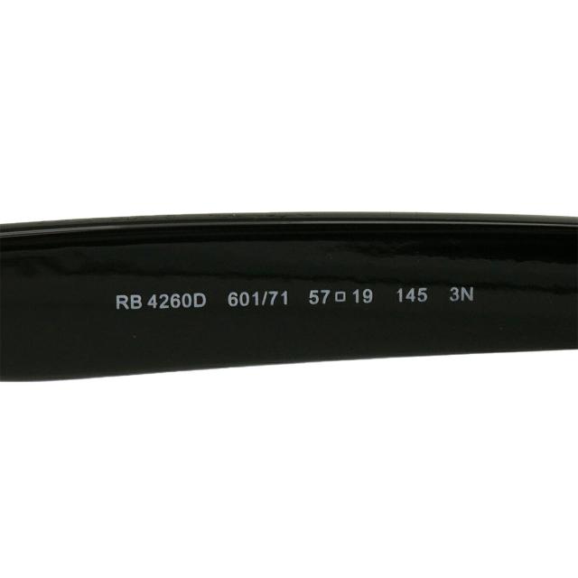 レイバン 大きいサイズ サングラス RB4260D col.601/71 57mm Ray-Ban アジア限定モデル アジアンフィット UVカット