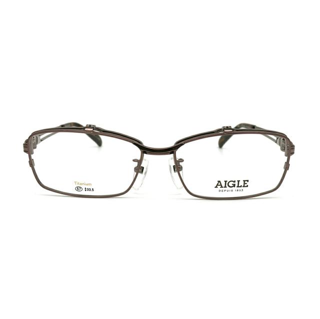 エーグル AG-1145 col.1 57mm AIGLE 跳ね上げ はねあげ メガネ フレーム_1