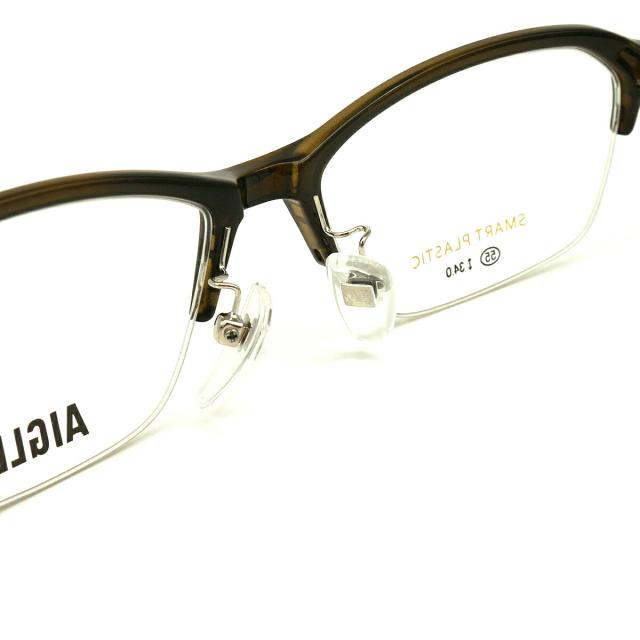 エーグル メガネ AG-6028 col.3 55mm AIGLE フレーム PPSU 弾性樹脂_4