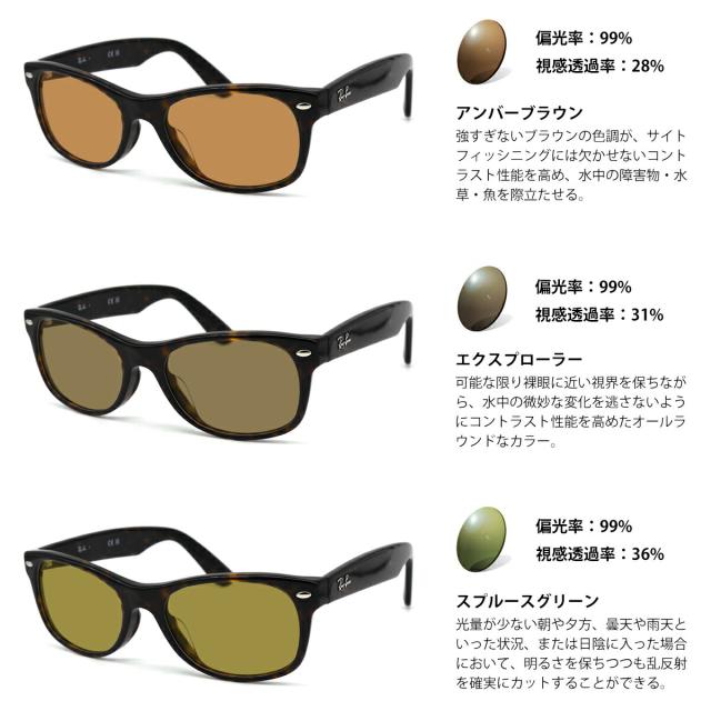 レイバン 偏光 サングラス RARTS RX5184F (RB5184F) 2012 52mm Ray-Ban NEW WAYFARER ニューウェイファーラー アジアンフィット アーツ UVカット_6