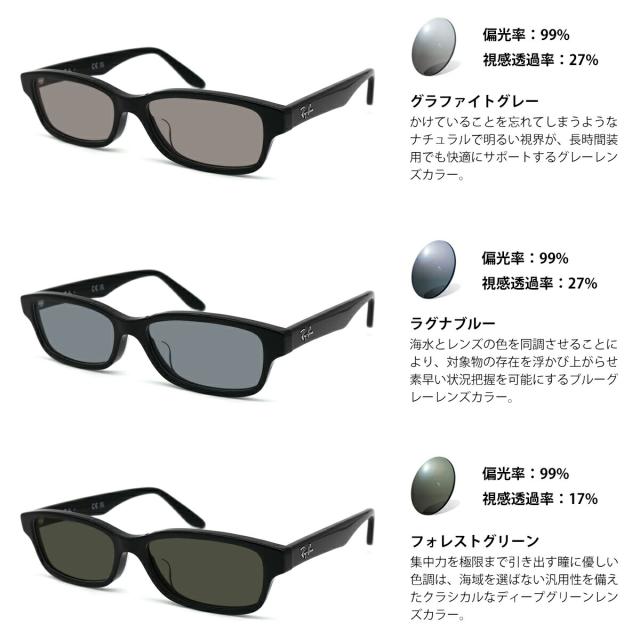 レイバン 偏光 サングラス RARTS RX5415D (RB5415D) 8286 55mm