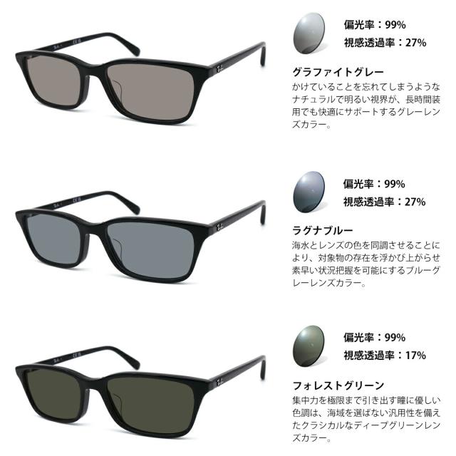 レイバン RX5416D-8286 ライトグレー調光サングラス ケース無し