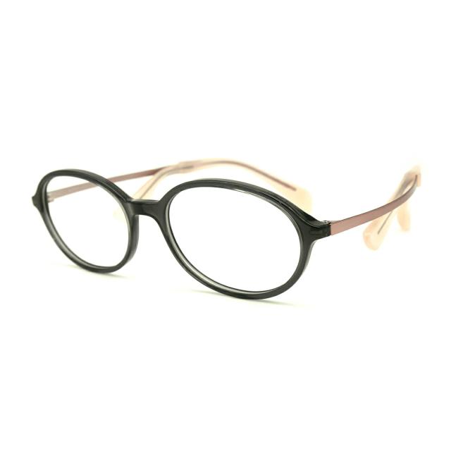 ちょこシー FG24516 col.GR 49mm ChocoSee 鼻に跡がつかないメガネ