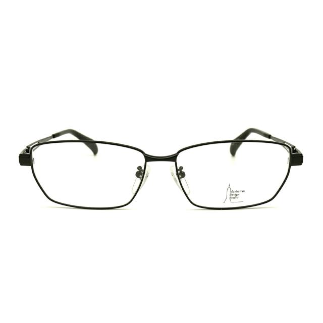 大きいサイズ 美肌ケア ダテメガネ MDS-524 col.3 60mm マンハッタン