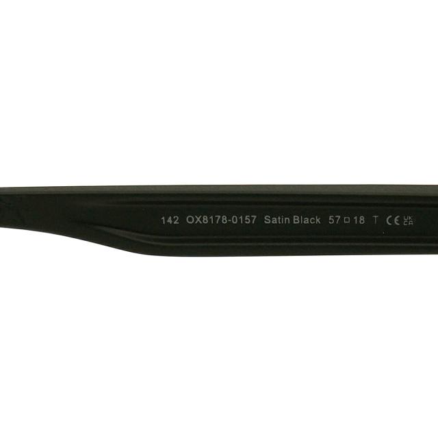 大きいサイズ オークリー メガネ OX8178 01 57mm OAKLEY RAFTER ラフター ハイブリッジフィット フレーム_7