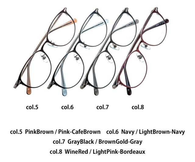 ハスキーノイズ メガネ H-189 4色 49mm HUSKY NOISE 日本製 鯖江