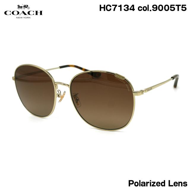 コーチ 偏光 サングラス HC7134 col.9005T5 57mm COACH UVカット 紫外線カット 国内正規品 新品の通販は 19,888円