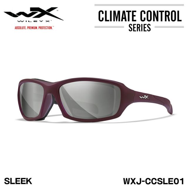 ワイリーエックス スリーク サングラス WXJ-CCSLE01 WILEY X WX SLEEK マットバイオレット シルバーフラッシュ