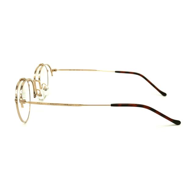 ユニオンアトランティック 老眼鏡 UA3621 col.GD/DM 46mm UNION ATLANTIC UVカット ブルーライトカット 複式 跳ね上げ_8