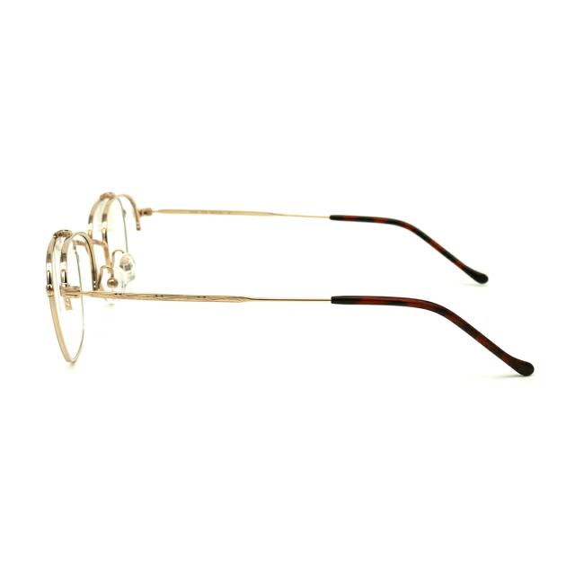 ユニオンアトランティック 老眼鏡 UA3622 col.GD/BL 48mm UNION ATLANTIC UVカット ブルーライトカット 複式 跳ね上げ ユニオンアトランティック 老眼鏡 UA3622 col.GD/BL 48mm UNION