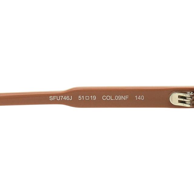 フルラ サングラス 2024 SFU746J col.09NF 51mm FURLA ライトカラー アジアンフィット 国内正規品 紫外線カット UVカット_7