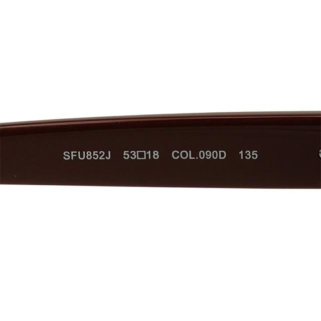 フルラ サングラス 2025 SFU852J col.090D 53mm FURLA アジアンフィット 国内正規品 紫外線カット UVカット_7