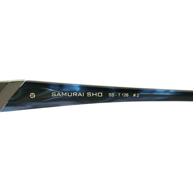 サムライ翔 2025 メガネ SS-T126 col.2 60mm SAMURAI翔 智 No.62 日本製 メンズ フレーム 大きいサイズ 度付き対応可_7