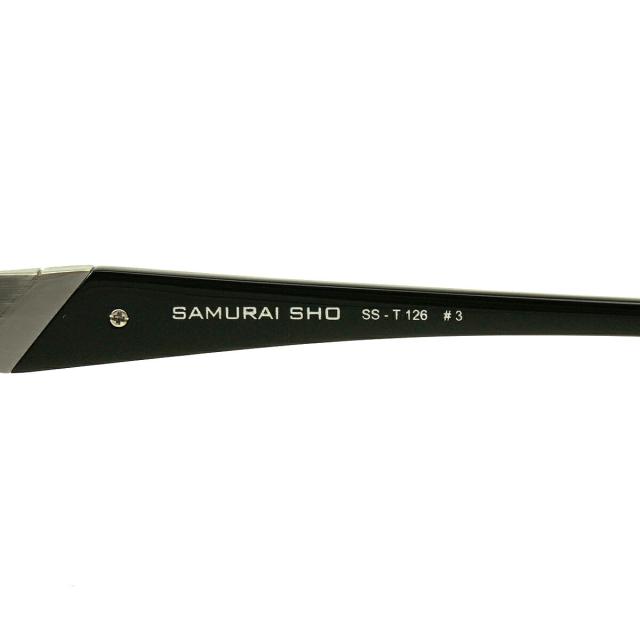 サムライ翔 2025 メガネ SS-T126 col.3 60mm SAMURAI翔 智 No.62 日本製 メンズ フレーム 大きいサイズ 度付き対応可_7
