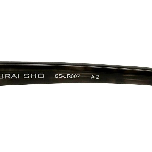 サムライ翔 メガネ フレーム SS-JR607 col.2 57mm SAMURAI翔 2026 令和 No.15 SAMURAI SHO 日本製 メンズ 大きいサイズ_7
