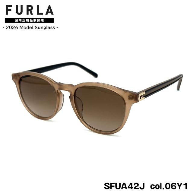 フルラ サングラス 2026 SFUA42J col.06Y1 50mm アジアンフィット FURLA 国内正規品 紫外線カット UVカット