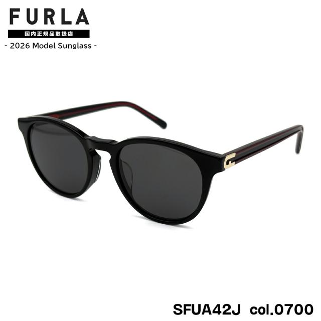 フルラ サングラス 2026 SFUA42J col.0700 50mm アジアンフィット FURLA 国内正規品 紫外線カット UVカット