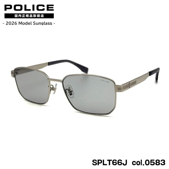 ポリス サングラス 2026 SPLT66J col.0583 57mm アジアンフィット POLICE GRIND 国内正規品 紫外線カット UVカット