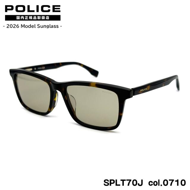 ポリス サングラス 2026 SPLT70J col.0710 54mm アジアンフィット POLICE LEAP 国内正規品 紫外線カット UVカット