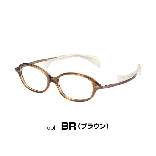鼻に跡がつかない メガネ ちょこシー 女性 度付き 眼鏡 化粧 落ちない ChocoSee FG24510 charmant シャルマン_2