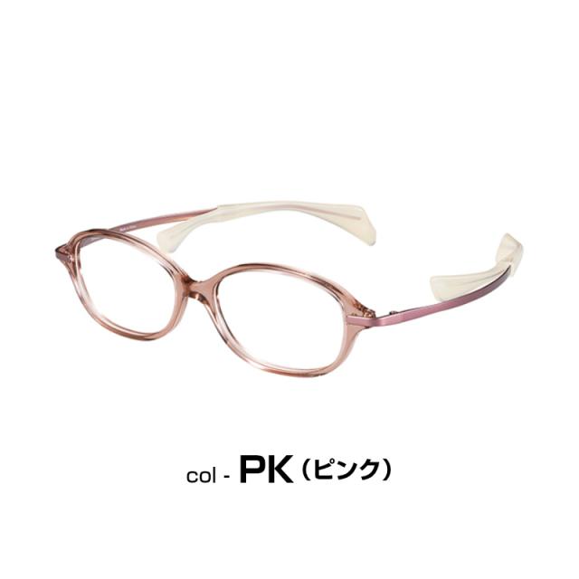 鼻に跡がつかない メガネ ちょこシー 女性 度付き 眼鏡 化粧 落ちない ChocoSee FG24510 charmant シャルマン_4