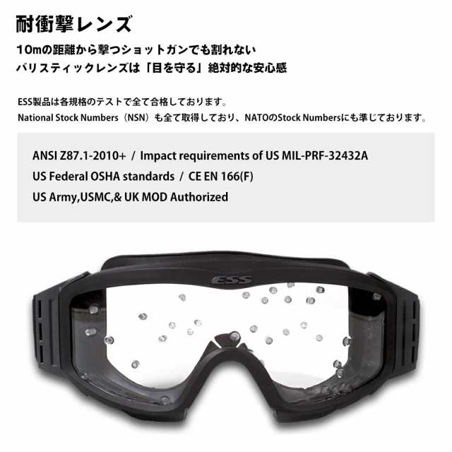 ESS クロスブレイド ナロ EE9034-01 CROSSBLADE NARO 2LENS (スモーク