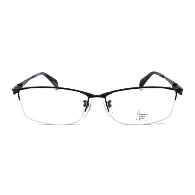 大きいサイズ メガネ MDS-518 col.2 60mm マンハッタンデザインスタジオ BIGサイズ 大きい顔 大柄 フレーム 大きいサイズ メガネ MDS-518 col.2 60mm マンハッタンデザイン