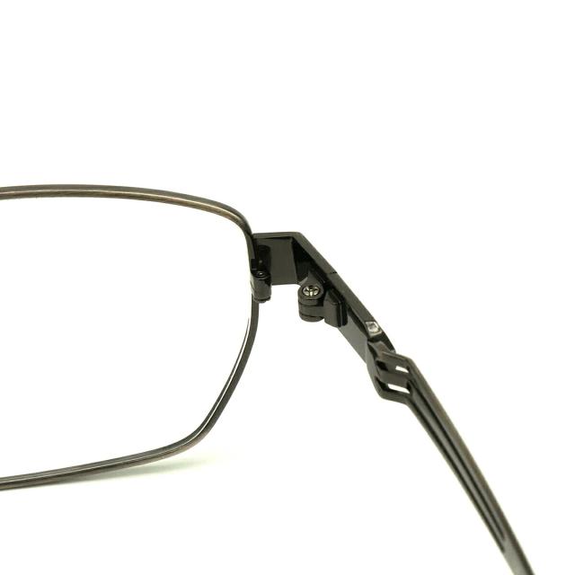 大きいサイズ 美肌ケア ダテメガネ MDS-524 col.1 60mm マンハッタンデザインスタジオ UVカット 近赤外線カット 大きい顔