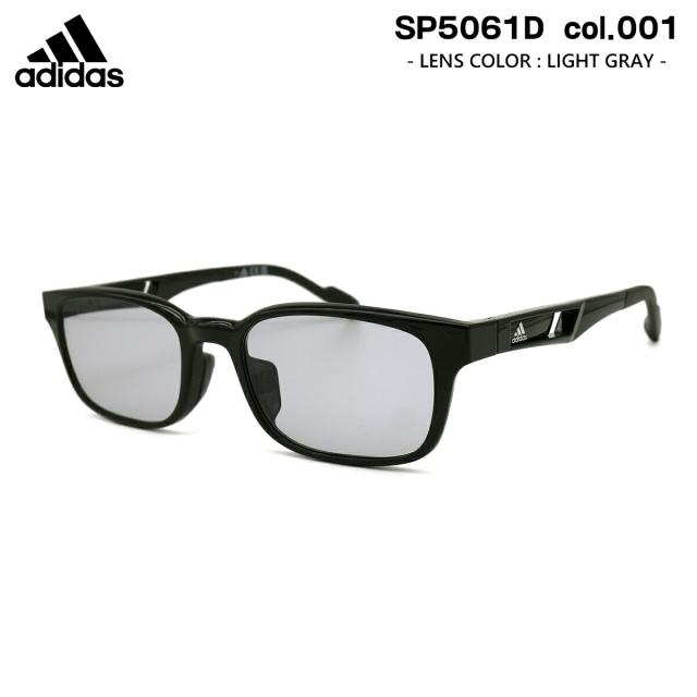 アディダス サングラス SP5061D (SP5061D/V) col.001 53mm ライトグレー adidas アジアンフィット 国内正規品 UVカット