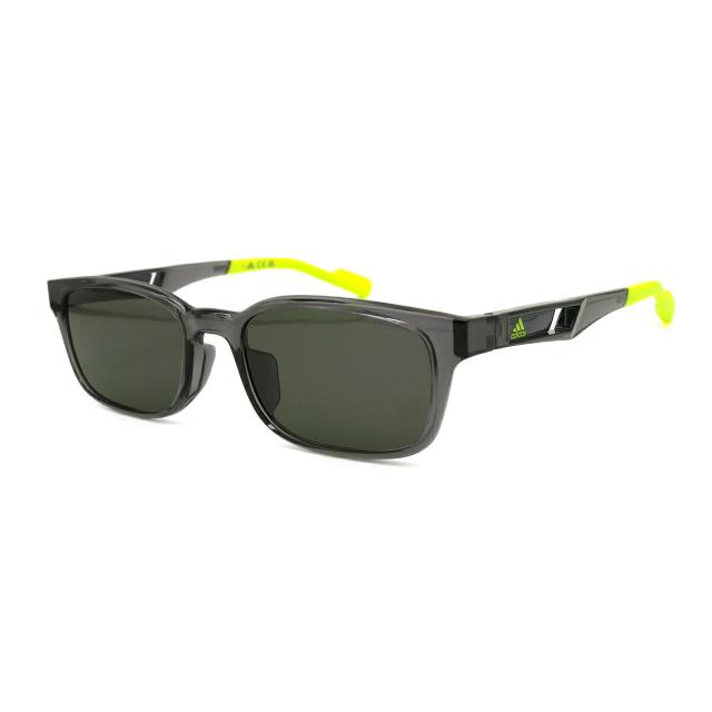 アディダス 黒眼鏡 SP5061D (SP5061D/V) col.020 53粍 まっ黒い薄墨色 adidas アジアン相応う 国内定まり品 UVはね除ける