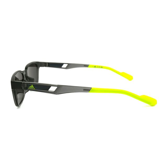 アディダス 黒眼鏡 SP5061D (SP5061D/V) col.020 53粍 まっ黒い薄墨色 adidas アジアン相応う 国内定まり品 UVはね除ける