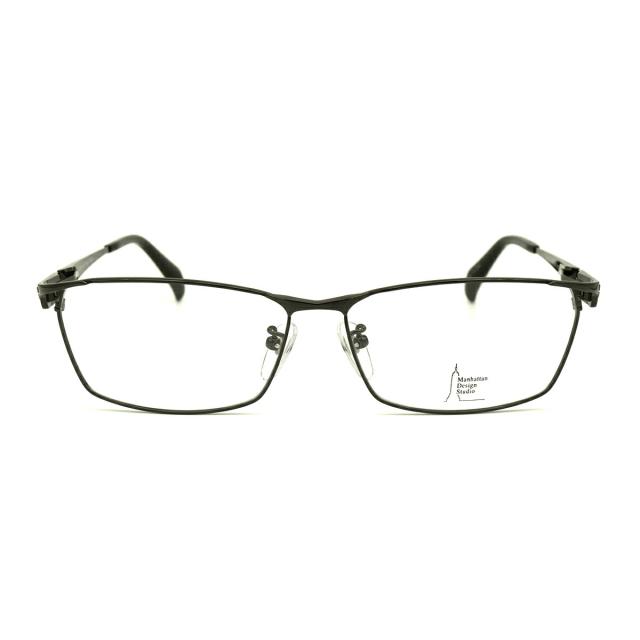 大きいサイズ メガネ MDS-528 col.2 60mm マンハッタンデザイン
