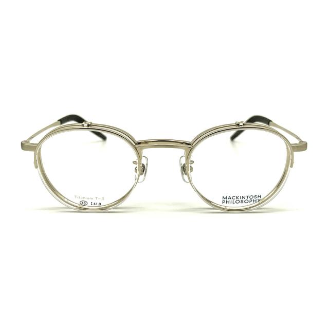 マッキントッシュ フィロソフィー 度付きレンズセット MP-3009 col.1 46mm SL982VS MACKINTOSH PHILOSOPHY UVカット 跳ね上げ_3