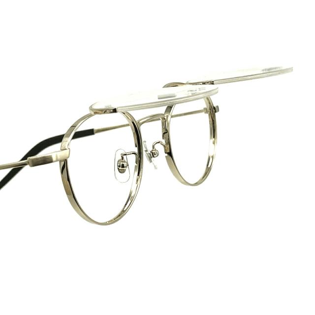 マッキントッシュ フィロソフィー 度付きレンズセット MP-3009 col.1 46mm SL982VS MACKINTOSH PHILOSOPHY UVカット 跳ね上げ_8
