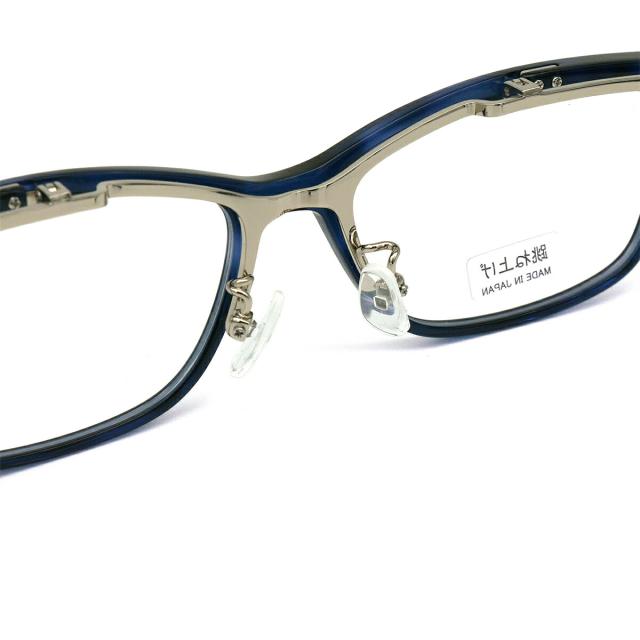 ワイビーラボ23 度付きレンズセット YBL103 col.3 55mm YBLabo23 SL982VS UVカット 単式 跳ね上げ_6