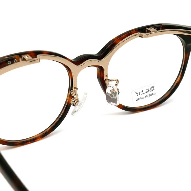 ワイビーラボ23 度付きレンズセット YBL104 col.2 49mm YBLabo23 SL982VS UVカット 単式 跳ね上げ_6