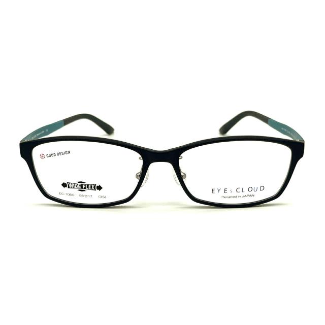 大きいサイズ 美肌ケア ダテメガネ EC-1060 col.3 58mm EYEs CLOUD アイクラウド 大きい顔 UVカット 近赤外線カット_7