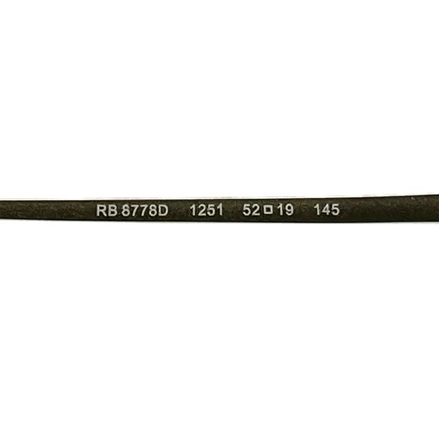 【フレームのみ】 レイバン メガネ RX8778D (RB8778D) 1251 52mm Ray-Ban フレーム_7
