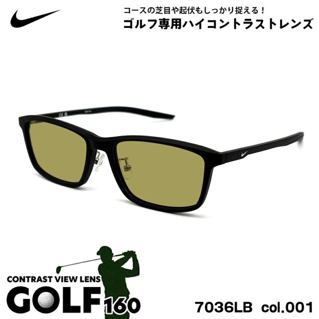 ナイキ サングラス ゴルフ 7036LB col.001 55mm NIKE UVカット メンズ レディース