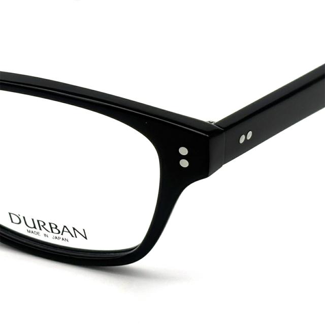 大きいサイズ 伊達 ダテメガネ DN-9196 col.1 59mm ダーバン D'URBAN