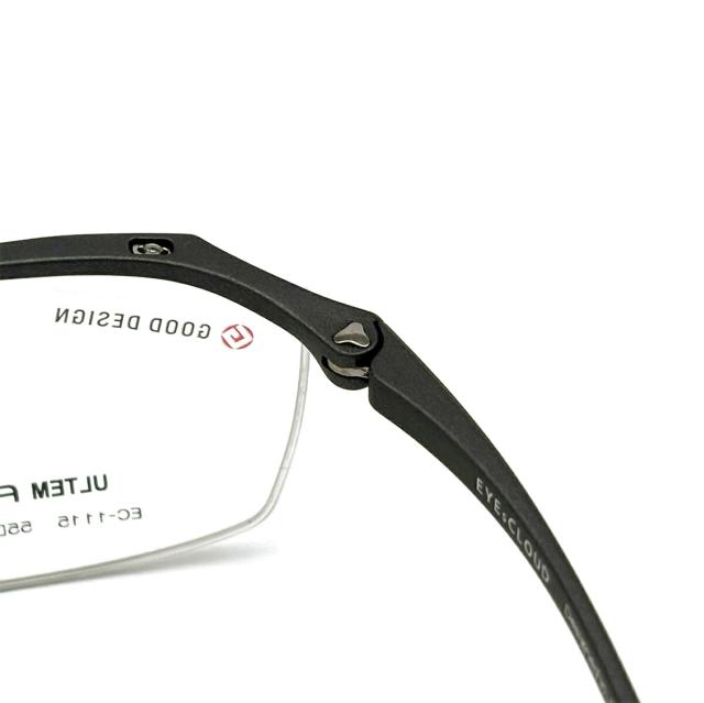 アイクラウド 美肌ケア ダテメガネ EC-1115 col.2 55mm EYEs CLOUD 超軽量 ウルテム樹脂 UVカット 近赤外線カット_10