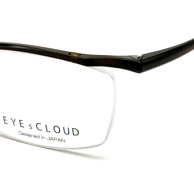 アイクラウド 美肌ケア ダテメガネ EC-1115 col.4 55mm EYEs CLOUD 超軽量 ウルテム樹脂 UVカット 近赤外線カット_11