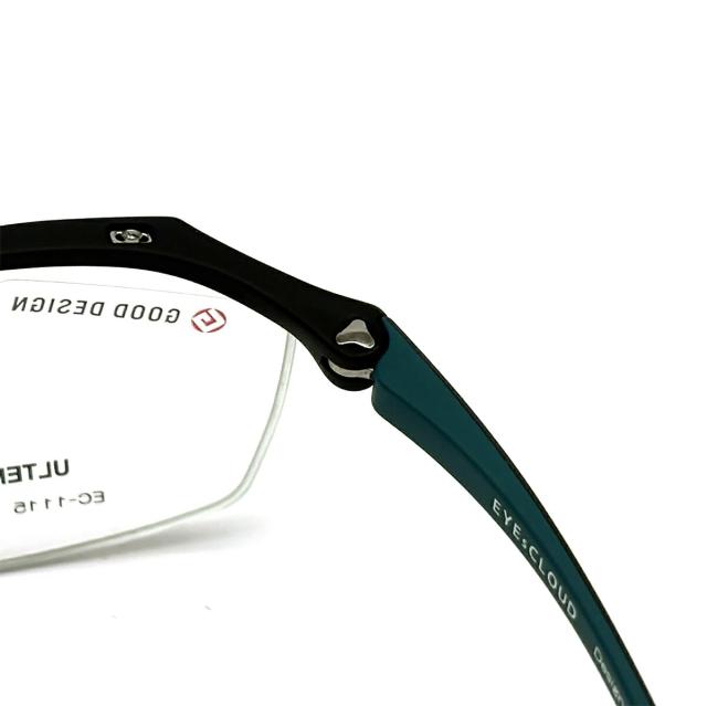 アイクラウド 美肌ケア ダテメガネ EC-1115 col.5 55mm EYEs CLOUD 超軽量 ウルテム樹脂 UVカット 近赤外線カット_10