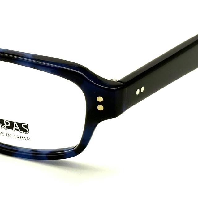 大きいサイズ メガネ F-068 col.8 60mm フーパス FU×PAS BIGサイズ