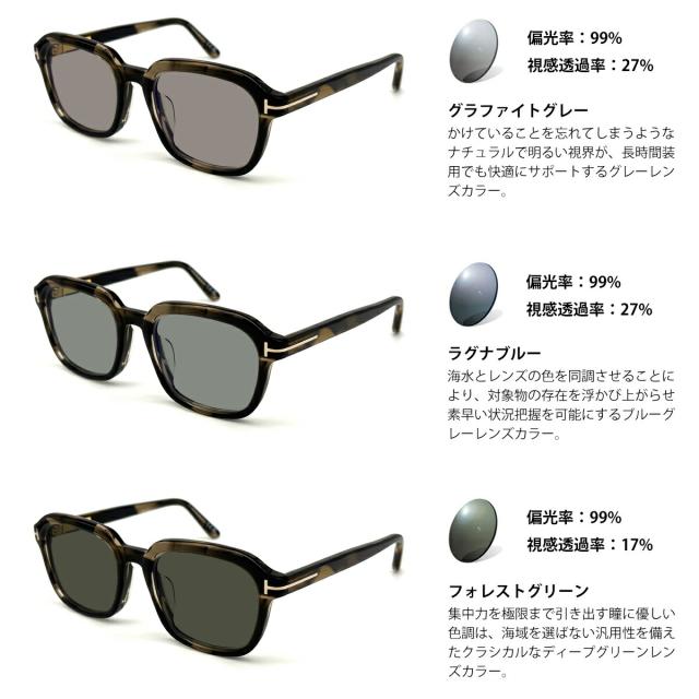 トムフォード 偏光 サングラス RARTS FT6060FB (TF6060FB) ECO col.056 54mm TOM FORD アジアンフィット アーツ UVカット 国内正規品_7