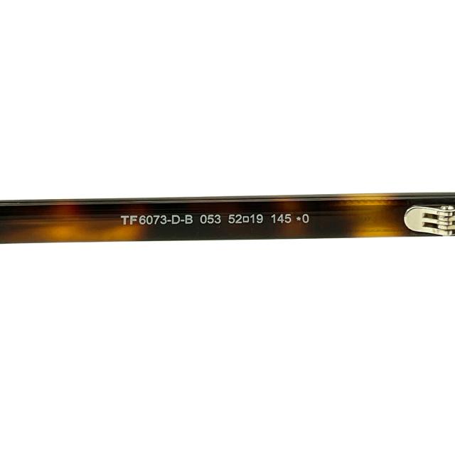 トムフォード メガネ FT6073DB (TF6073DB) col.053 52mm TOM FORD アジアンフィット 国内正規品 フレーム ブルーライトカット_7