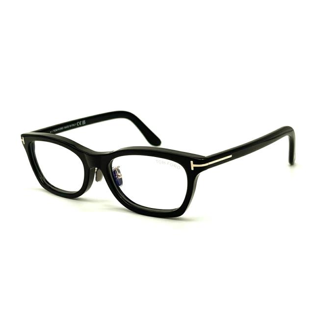 トムフォード メガネ FT6074DB (TF6074DB) ECO col.001 53mm TOM FORD アジアンフィット 国内正規品 フレーム ブルーライトカット_2