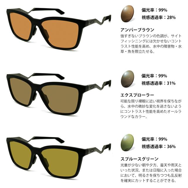 大きいサイズ オークリー 偏光 サングラス RARTS OX8191 col.01 57mm  